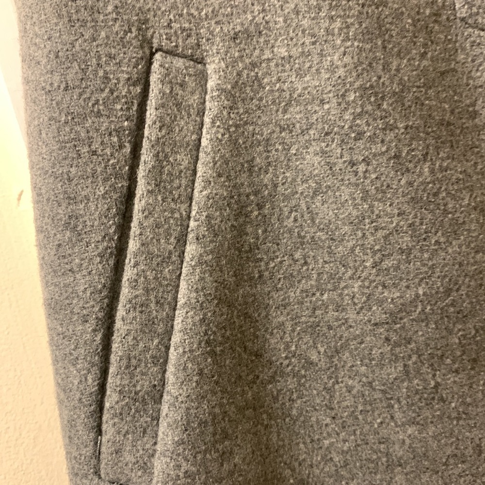 Zara Basic Outerwear Sleeveless Wool Vest/Jacket/Coatagin - Picture 5 of 5